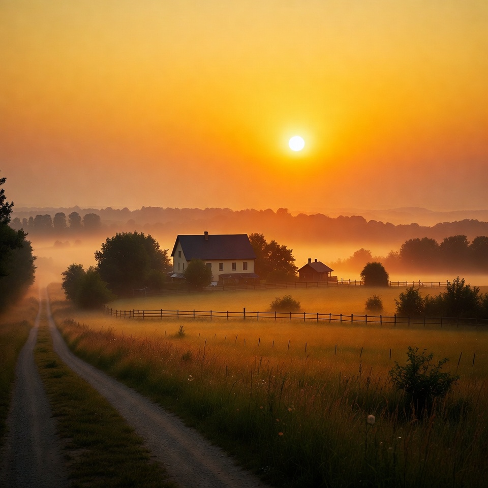 Rural farm and habitat edges